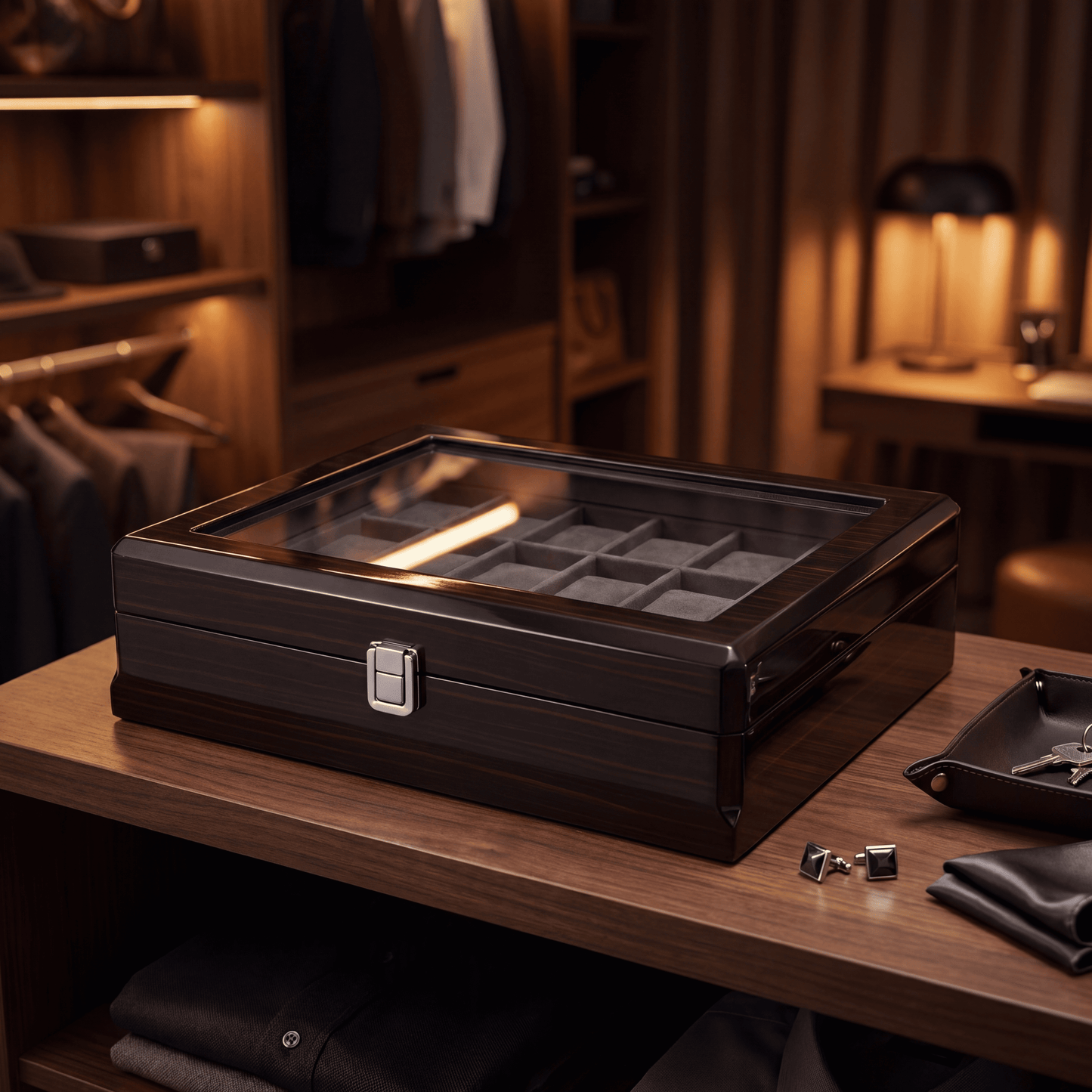 Watch Box - Master of Time Black™ Series 18