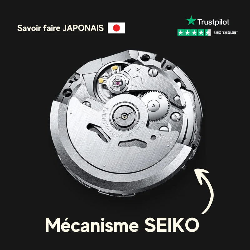 Seiko Mod Datejust - Émeraude Royal