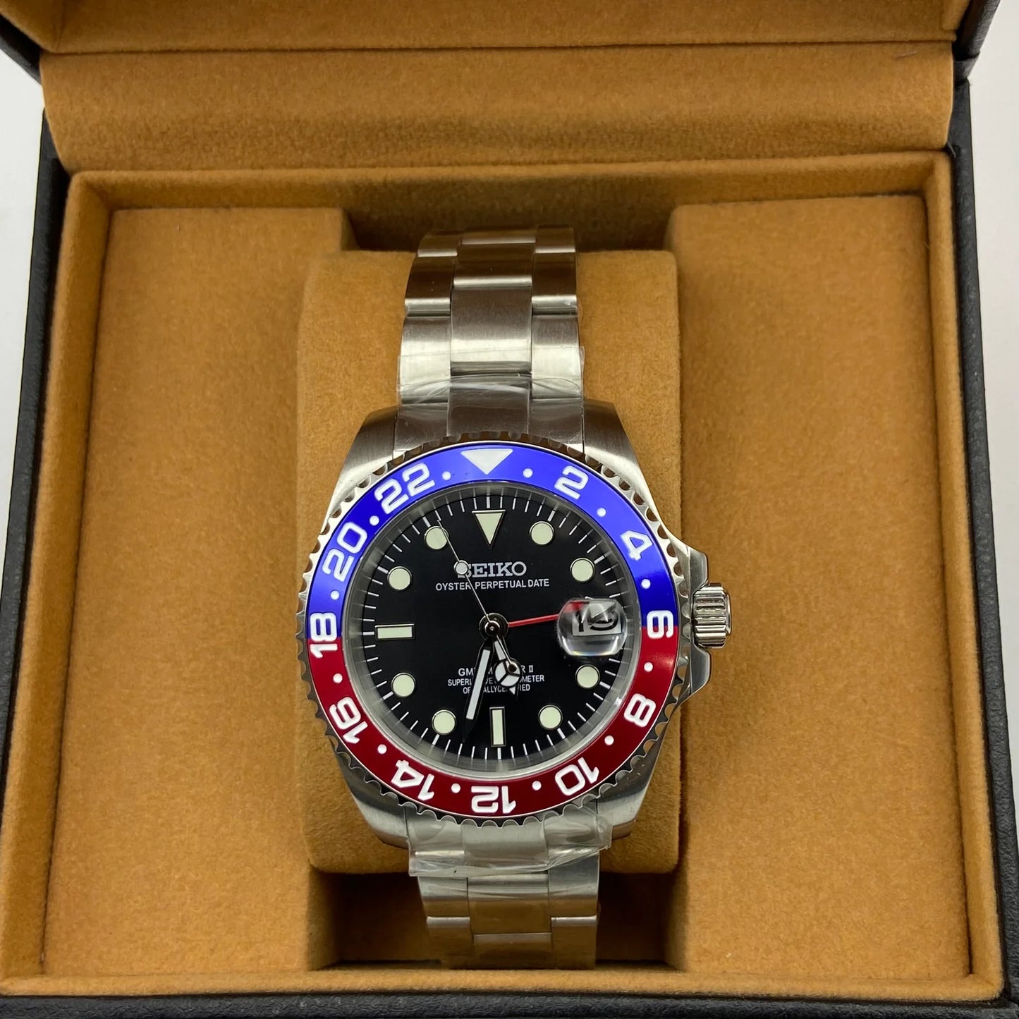Seiko Mod Submariner - Pepsi