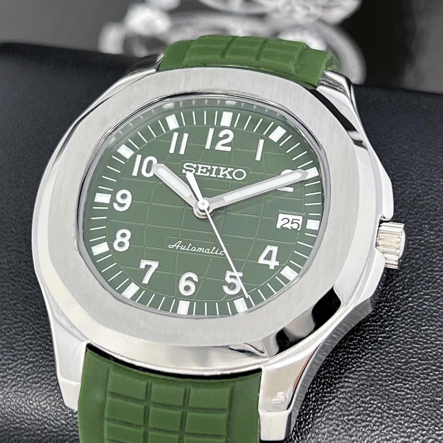 Seiko Mod Aquanaut 42mm - Vert Souverain
