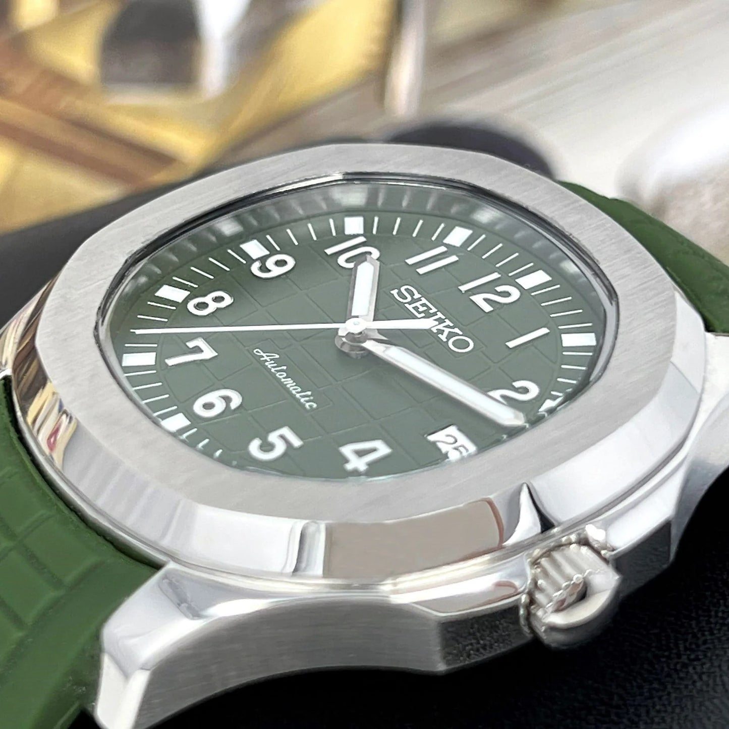 Seiko Mod Aquanaut 42mm - Vert Souverain