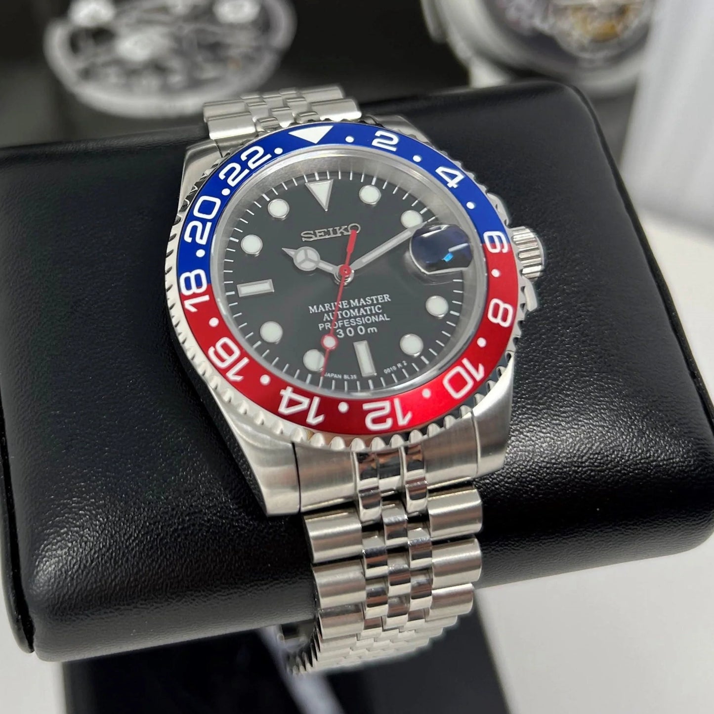 Seiko Mod Submariner - Pepsi