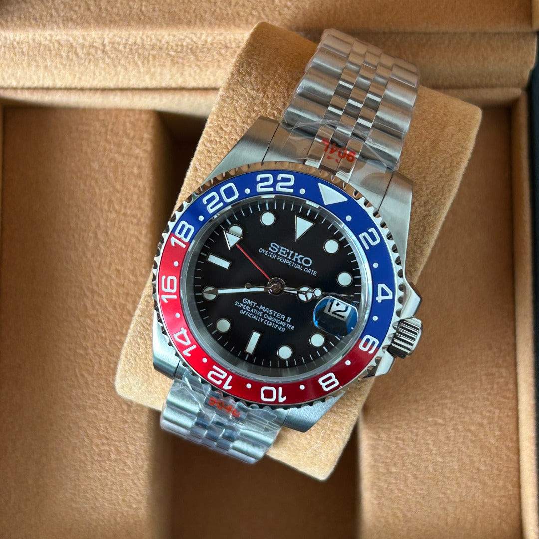 Seiko Mod Submariner - Pepsi