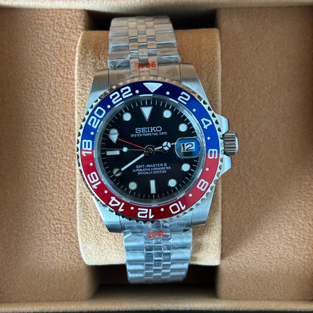 Seiko Mod Submariner - Pepsi