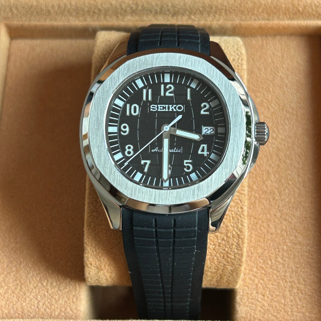 Seiko Mod Aquanaut 42mm - Noir Impérial