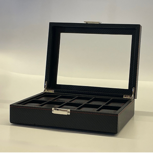 Boîte à Montre - Noir Profond™ Série 10