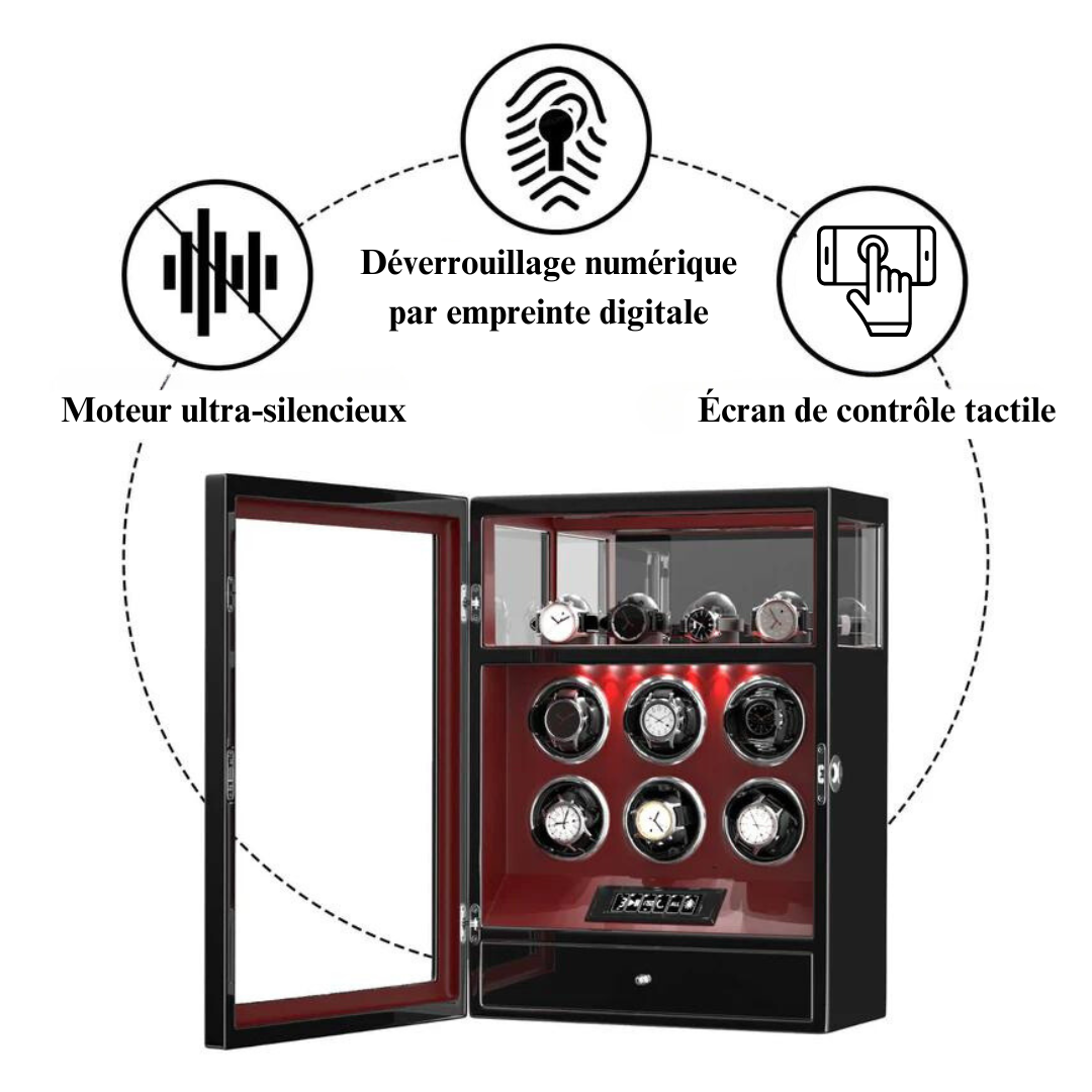 Watch winder - Crimson Prestige™ Series 6