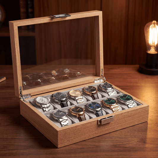Watch Box - Bamboo Elegance™ Series 10