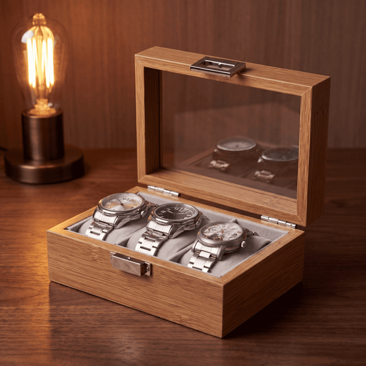 Watch Box - Bamboo Elegance™ Series 3