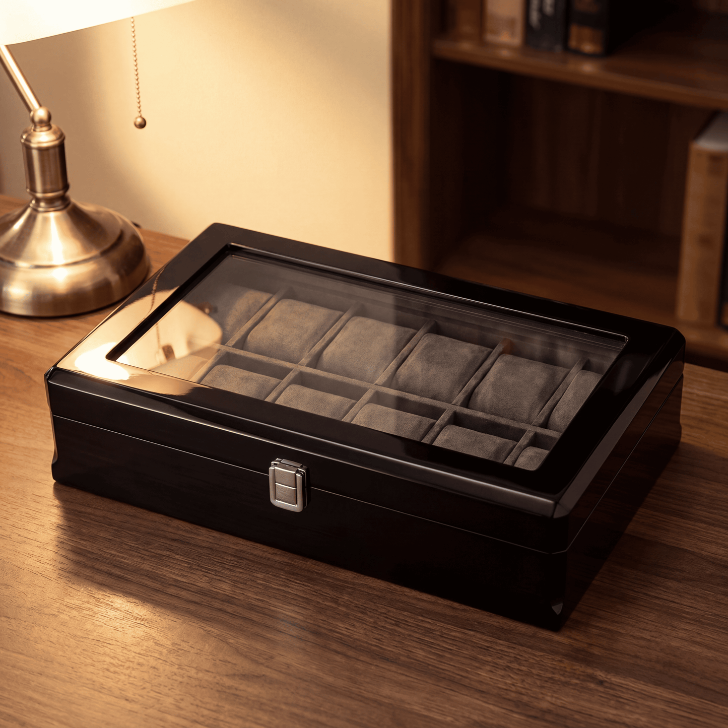 Watch Box - Master of Time Black™ Series 12