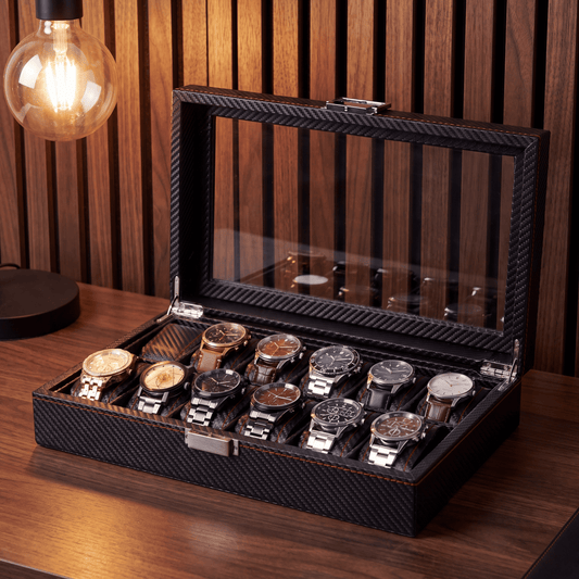 Watch Box - Deep Black™ Series 12