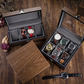 2 wooden watch box