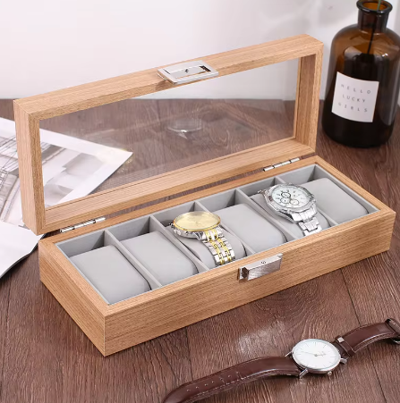 6 wooden box of watch