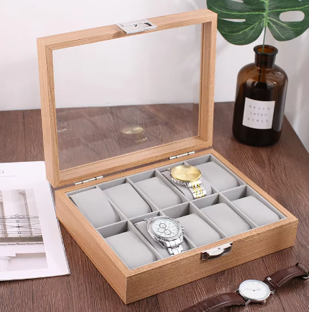 10 wooden box of watch