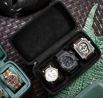3 watches in watch winder