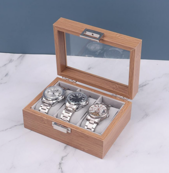 wooden watch box