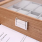locked wooden box of watch