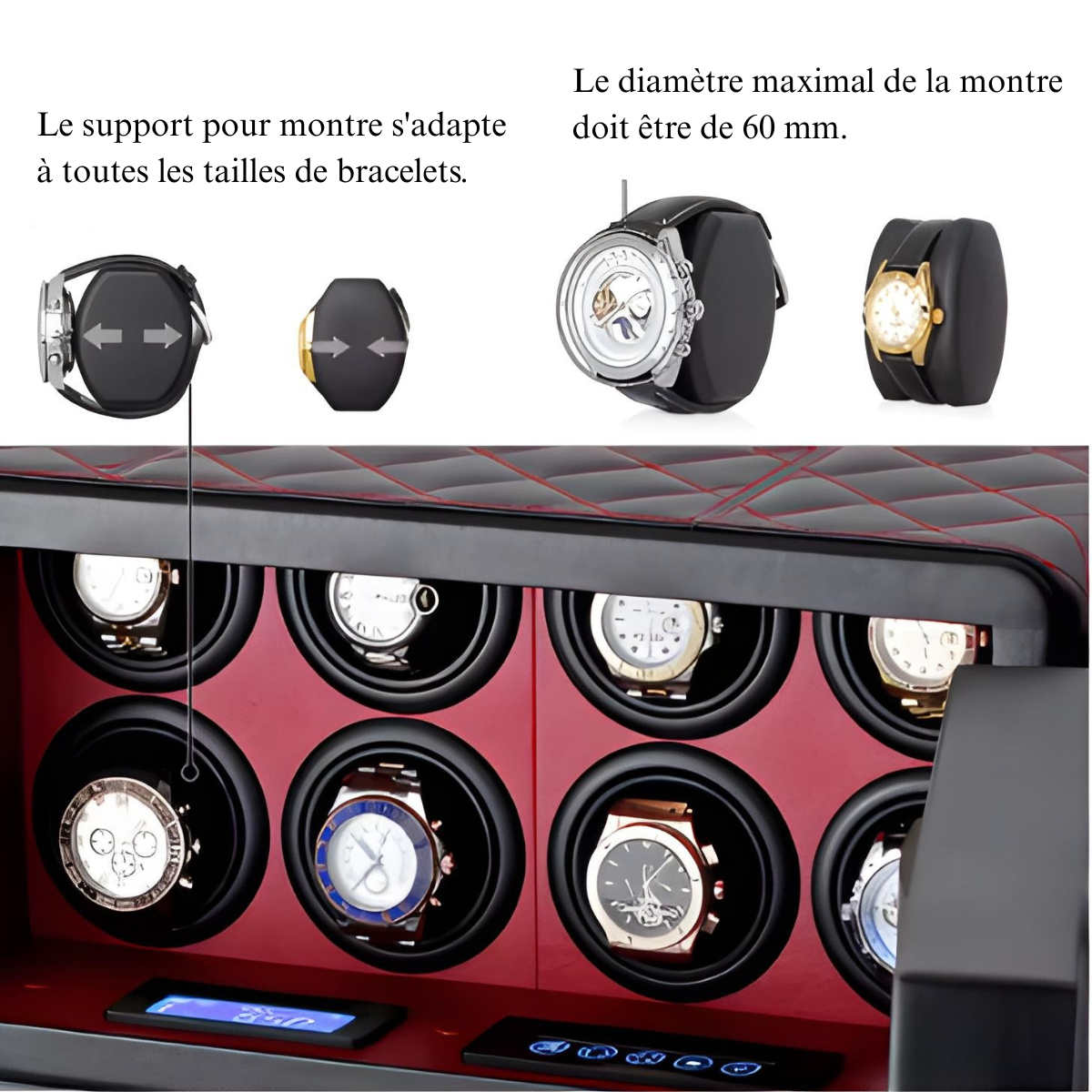 Devanadera de reloj - Coffre Fort - Fort Saint-Nicolas™.
