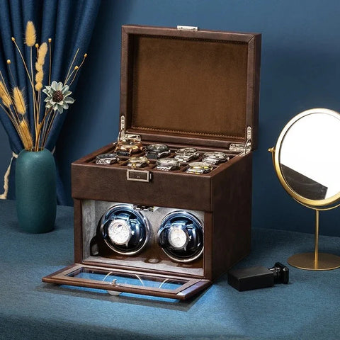 Comment un coffret remontoir protège vos montres automatiques