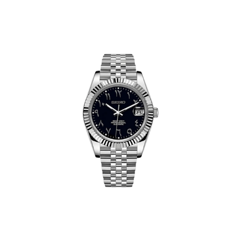 Seiko Mod Datejust - Chiffre Arabe - Esprit Obscur