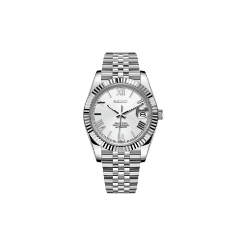 Seiko Mod Datejust - Chiffre Romain - Mont Blanc