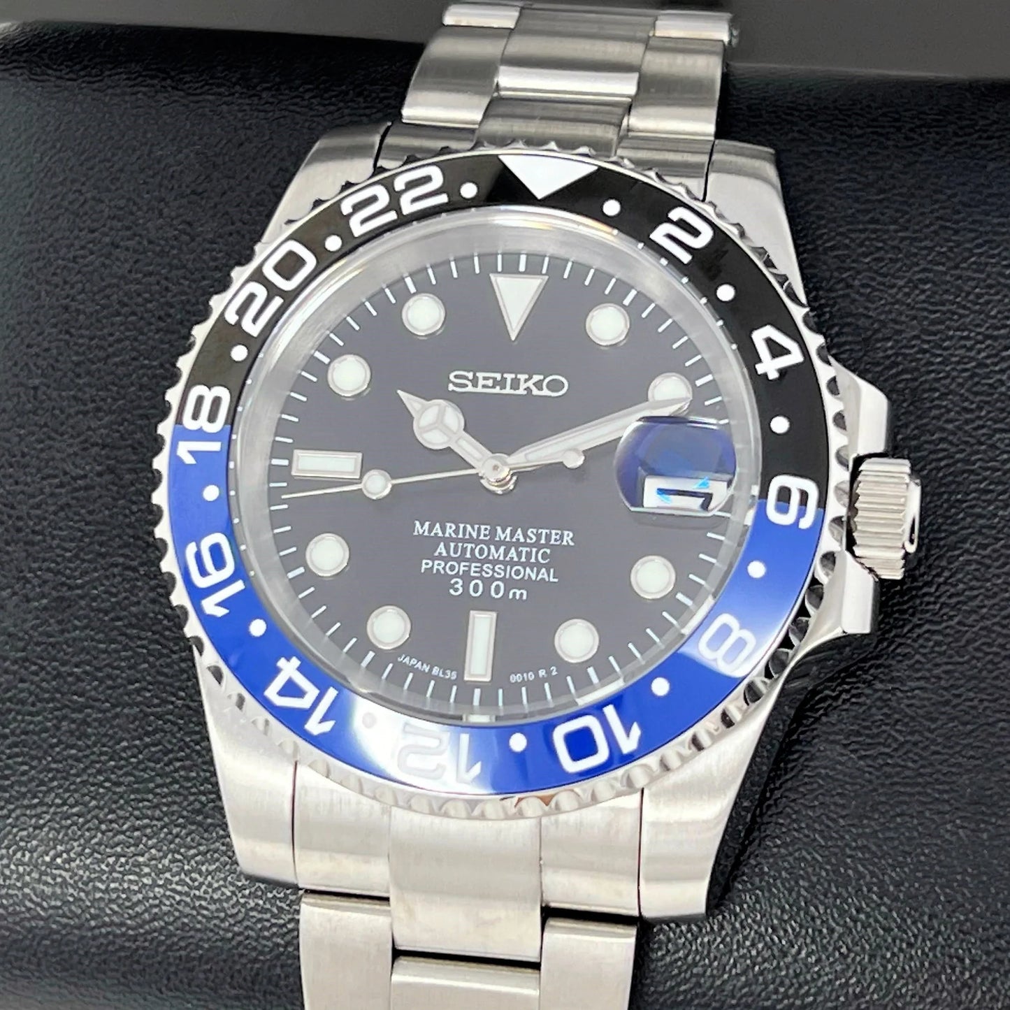 Seiko Mod Submariner - Batman