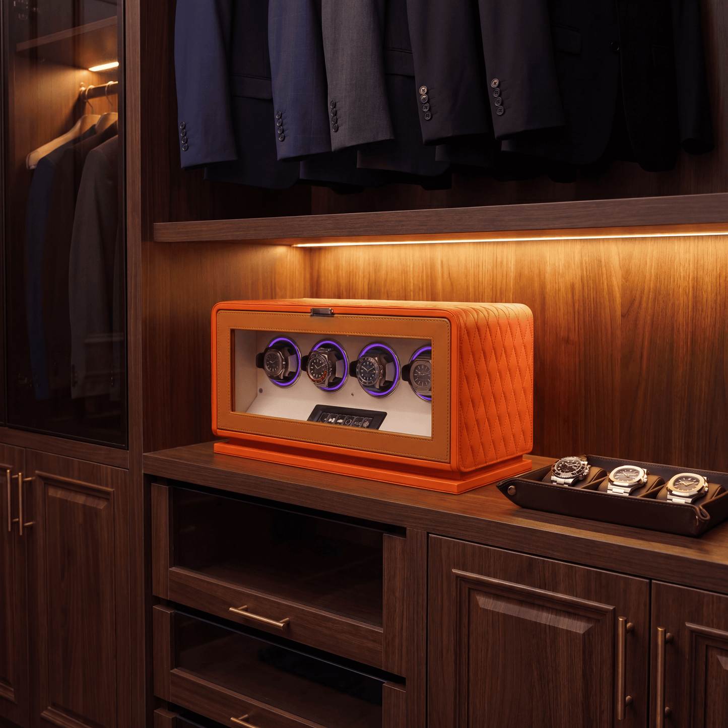 Watch Winder - Royal Amber™ Series 4