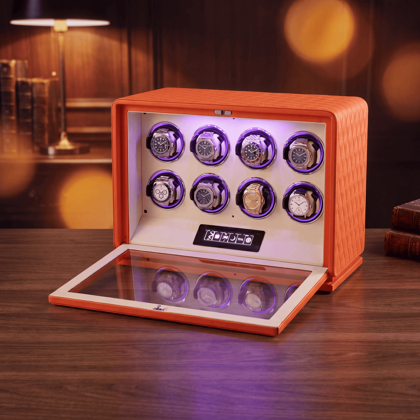 Watch Winder - Serie Royal Amber™ 8