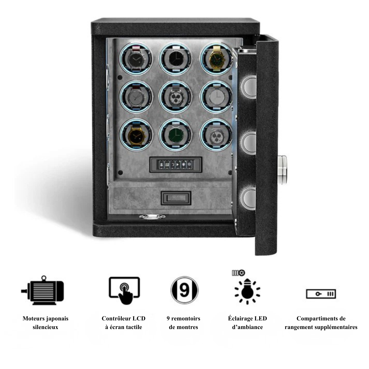 Watch Winder Safe - Noble Heritage