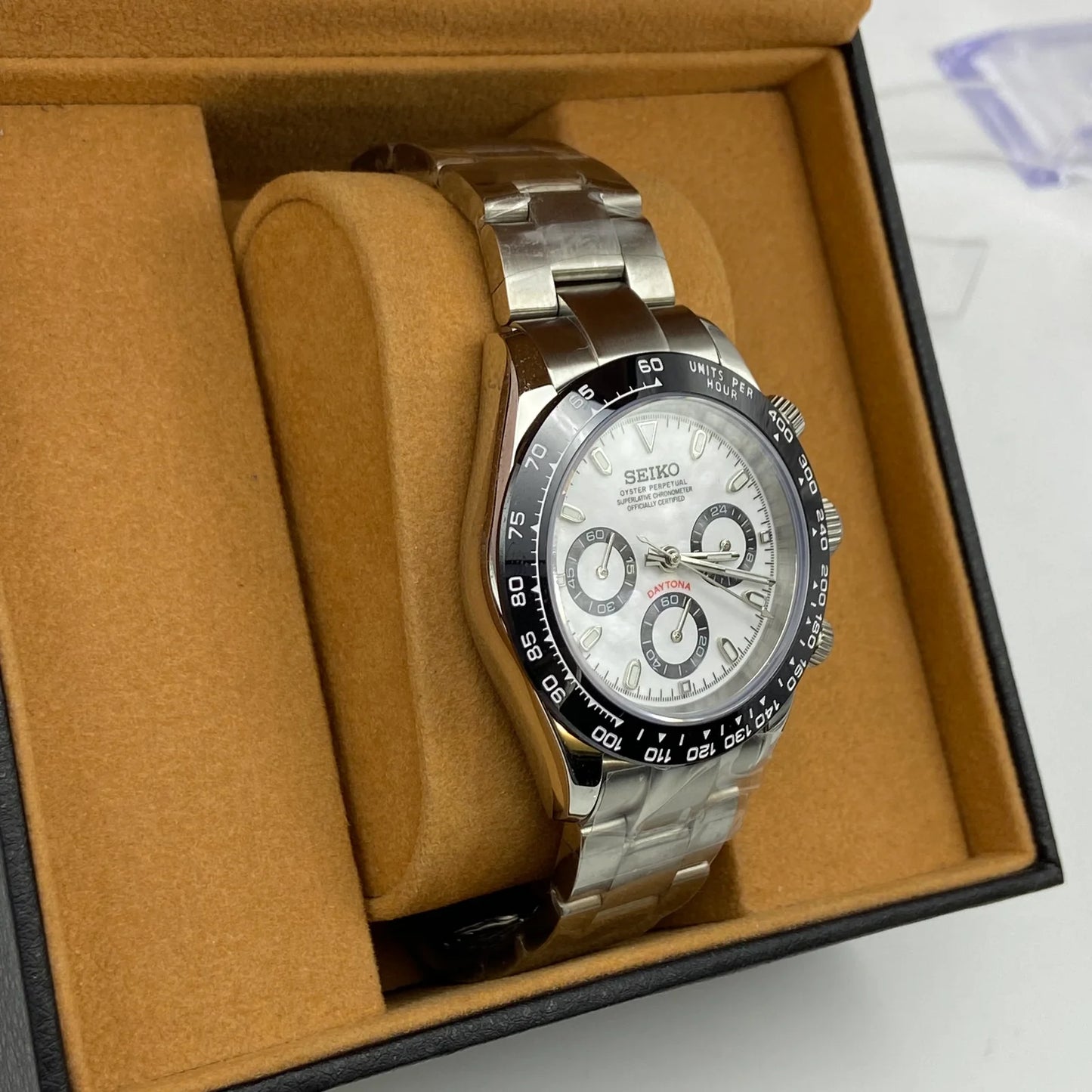 Seiko Mod Daytona Cosmograph  - Panda