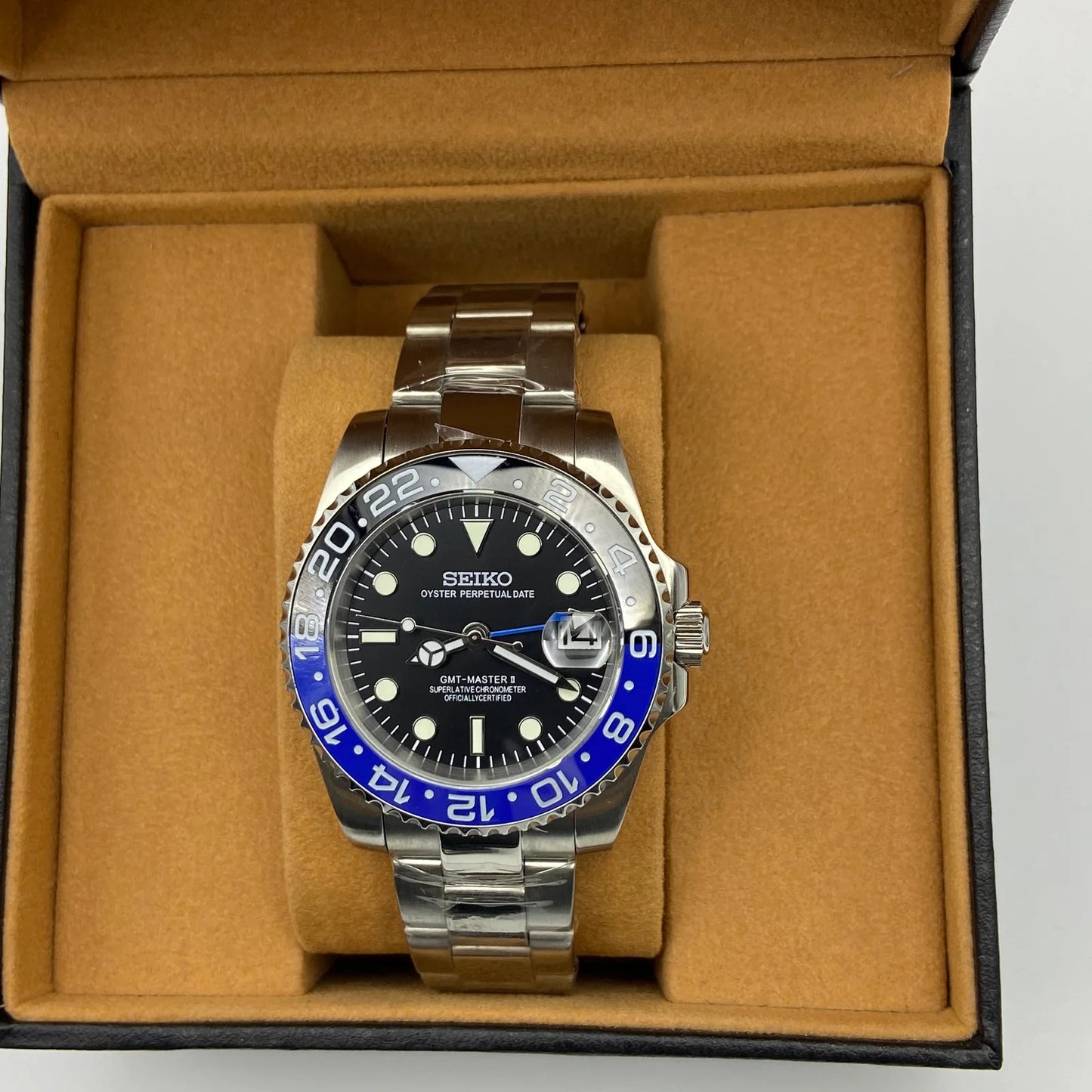 Seiko Mod Submariner - Batman