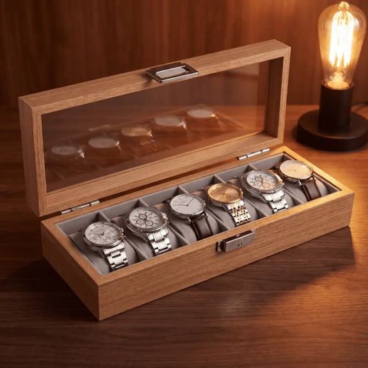 Scatola degli orologi - Bambou Élégance™ Série 6