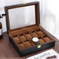 1 box of wooden watch winders