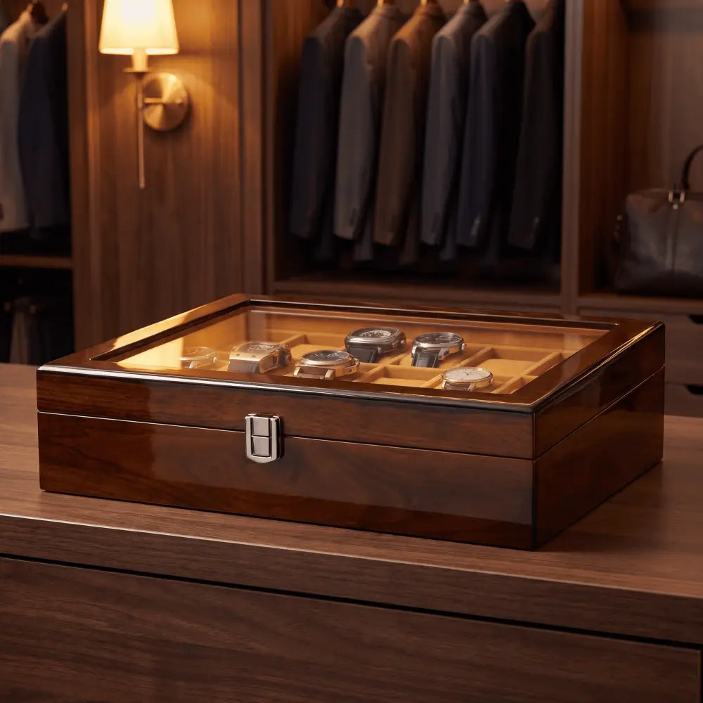 Watch box - Maître du Temps Brun™ Série 18