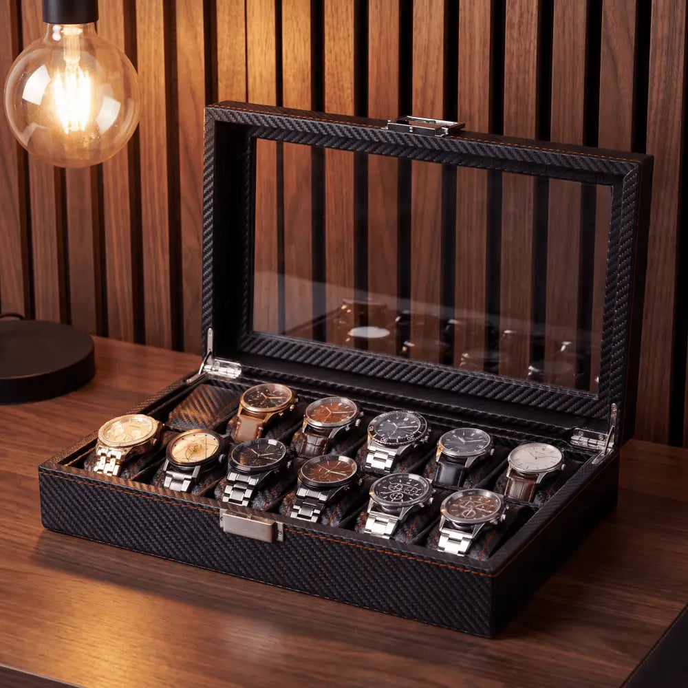 Watch Box - Deep Black™ Series 12