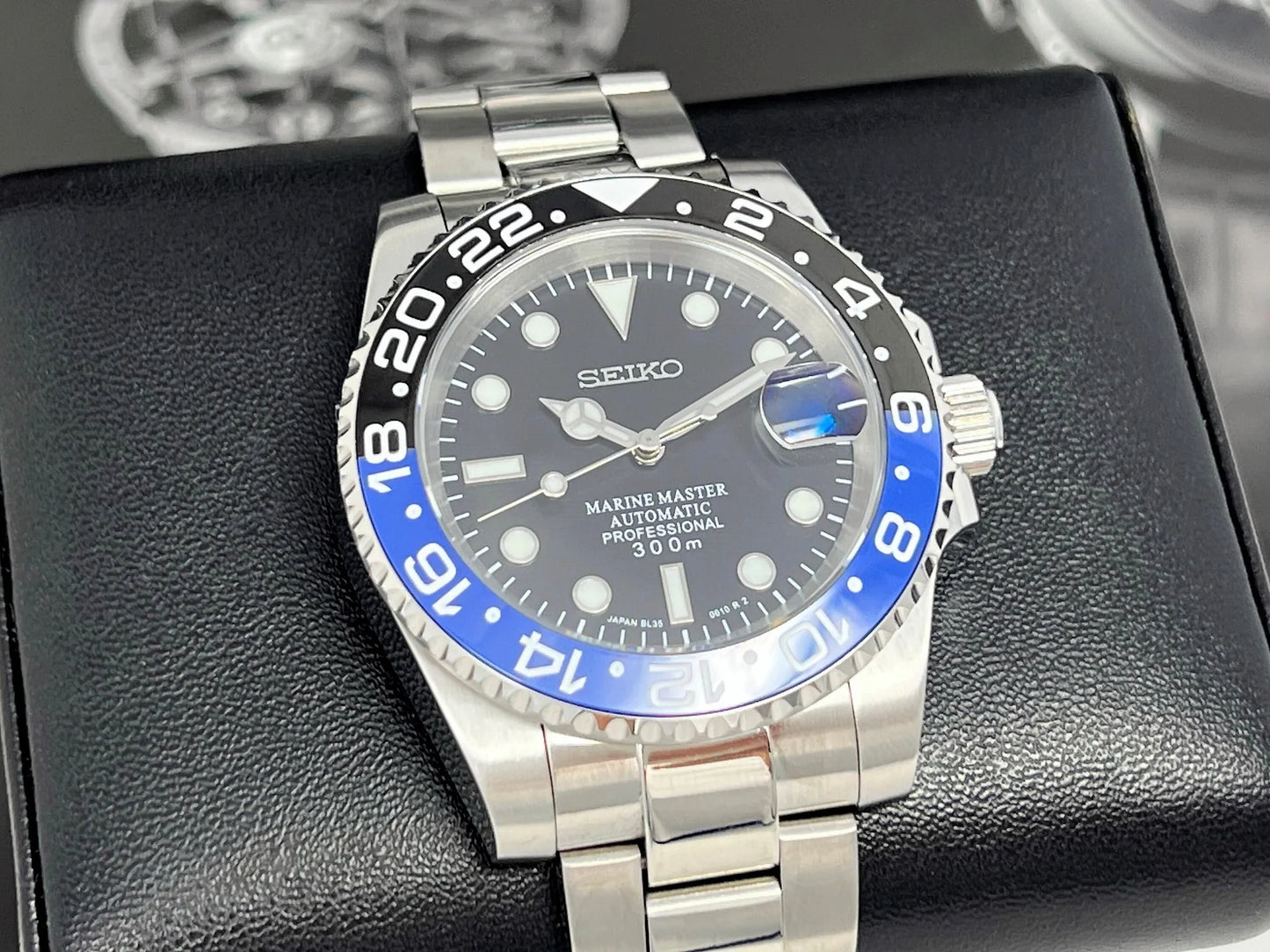 Seiko Mod Submariner - Batman