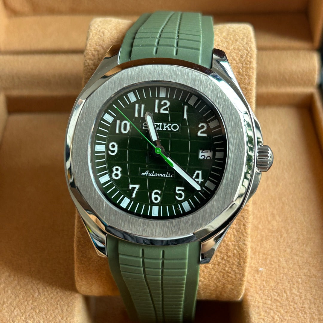 Seiko Mod Aquanaut 42mm - Vert Souverain
