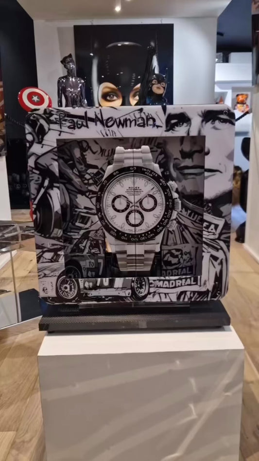 Uhrenbeweger – Paul Newman von Fred Meurice – Einzelstück